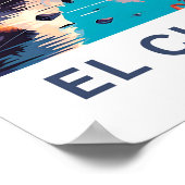 エルカルテンアルゼンチントラベルプリント ポスター (角)