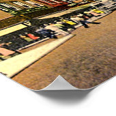 エルカートインディアナメイン通り ポスター (角)