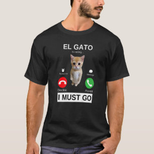 エルガトが悲しい泣き叫びキッテンミームを呼び出す Tシャツ