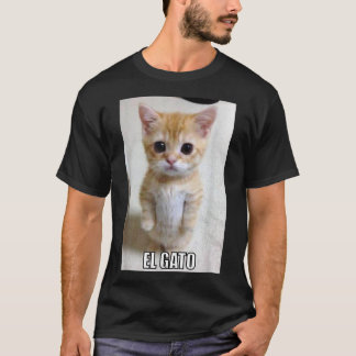エルガトミームサド泣き叫びキャットマンチキン子猫ミーム Tシャツ