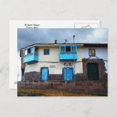 エルガト・ネグロ・レストランクスコ・ペルー ポストカード (正面/裏面)