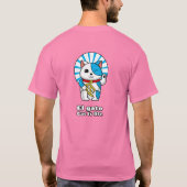 エルガト!猫は命のTシャツ Tシャツ (裏面)