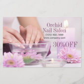 エルガントエステティシャンスパネイルサロン価格表 チラシ (正面)