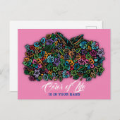 エルガントカラーオブライフデザイン ポストカード (正面/裏面)