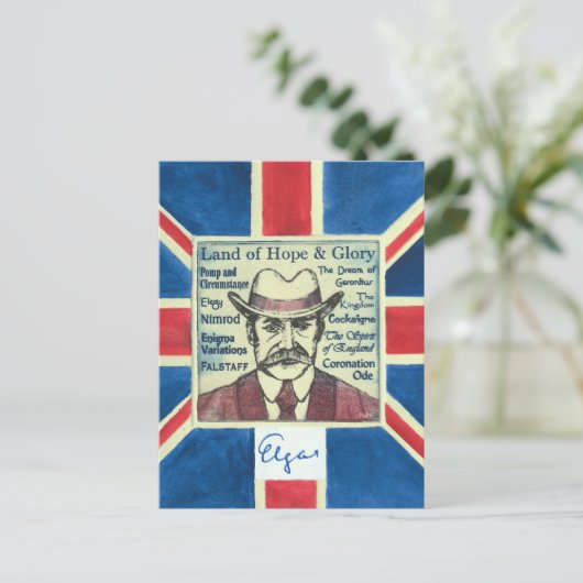 エルガー ポストカード (スタンド正面)