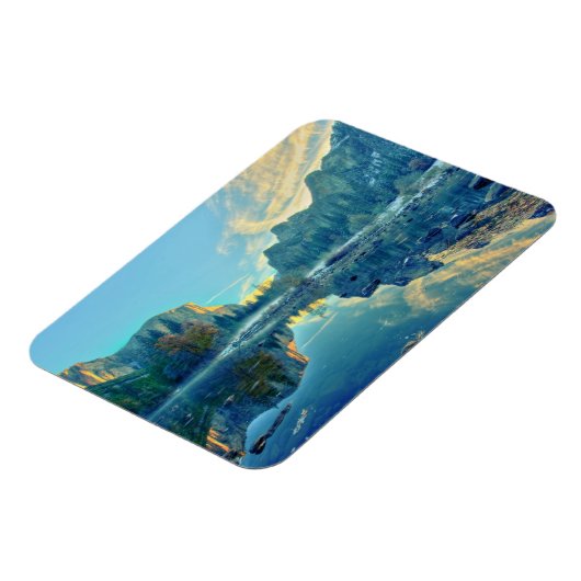 エルキャピタンと三人兄弟リフレクション マグネット (左側)