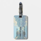 エルキャピタンと三人兄弟リフレクション ラゲッジタグ (裏面縦)