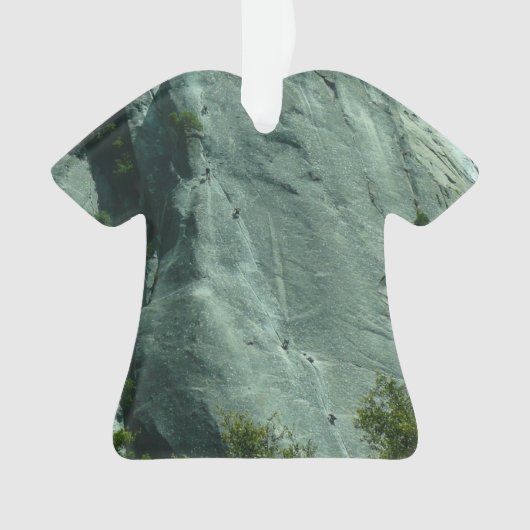 エルキャピタンのロッククライマー オーナメント (正面)