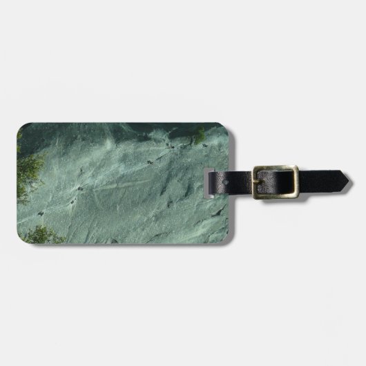 エルキャピタンのロッククライマー ラゲッジタグ (正面横)