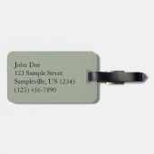 エルキャピタンのロッククライマー ラゲッジタグ (裏面横)