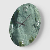 エルキャピタンのロッククライマー ラージ壁時計 (傾斜)