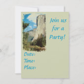 エルキャピタンヨセミテヴィンテージ招待状 招待状 (裏面)