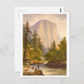 エルキャピタンヴィンテージプランリトグラフ ポストカード (正面/裏面)