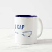 エルキャピタン登山クイックドロー ツートーンマグカップ (正面右)