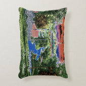 エルギンイリノイ諸侯パークパビリオン1920のアートビュー アクセントクッション (正面(垂直))