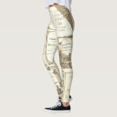 エルギンイリノイ1880年代セピアクラブ招待状パーティー レギンス (左)