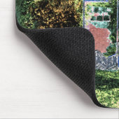 エルギン·イリノイ·ローズ·パビリオン1920年のアートビュー マウスパッド (コーナー)