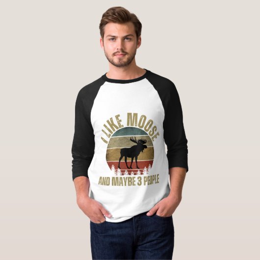 エルクが好きでたぶん3人Tシャツ Tシャツ (正面フル)