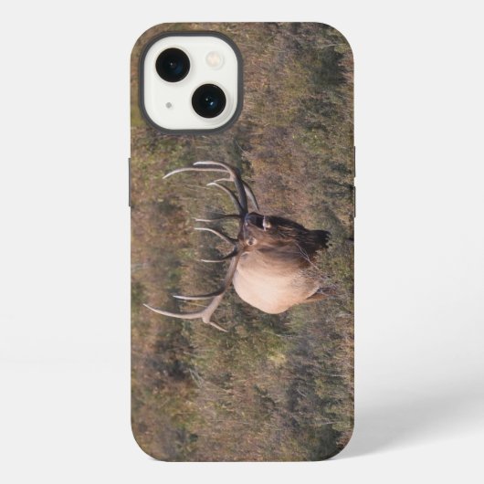 エルクのラグリング iPhoneケース (裏面)