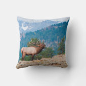 エルクの牛のブグ クッション (裏面)