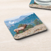 エルクの牛のブグ コースター (左側)