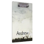 エルクアットグランドテトン国立公園写真 クリップボード (右)