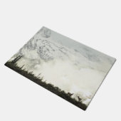 エルクアットグランドテトン国立公園写真 ドアマット (アングル)