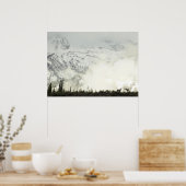 エルクアットグランドテトン国立公園写真 ポスター (キッチン)