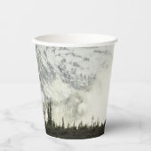 エルクアットグランドテトン国立公園写真 紙コップ (正面)