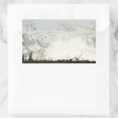 エルクアットグランドテトン国立公園写真 長方形シール (バッグ)