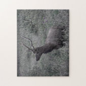 エルクインロッキーマウンテンナショナルパークパズル ジグソーパズル (縦)