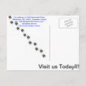 エルクカウンティベネゼットPA ポストカード (裏面)