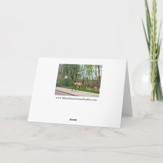 エルククロッシング通り カード (裏面)