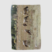 エルクゴルフタオル ゴルフタオル (正面)