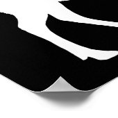 エルクシルエット ポスター (角)