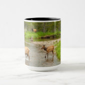 エルクスクロッシングザコロラド川 マグカップ (中央)