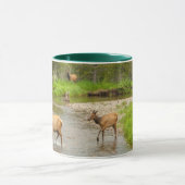 エルクスクロッシングザコロラド川 マグカップ (中央)