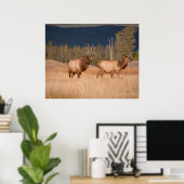 エルクス ポスター (ホームオフィス)