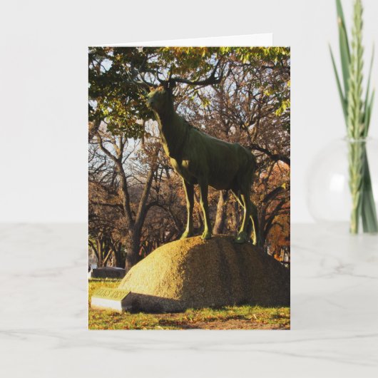 「エルクス・レスト」哀悼カード カード (正面)