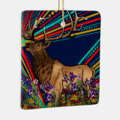 エルクセラミックオーナメント セラミックオーナメント (右)