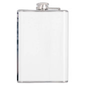 エルクダブルエクスポージャー動物自然ワイルダネスワイルド フラスク (裏面)