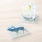 エルクツリー ガラスコースター (アングル)