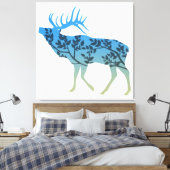 エルクツリー キャンバスプリント (インサイチュ (寝室))