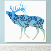 エルクツリー キャンバスプリント (インサイチュ (ウッドフロア))