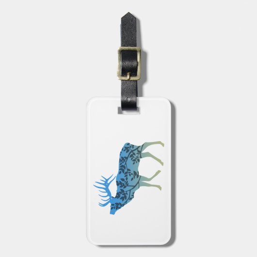 エルクツリー ラゲッジタグ (正面縦)