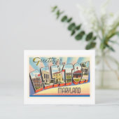 エルクトンメリーランドMD旧ヴィンテージ旅行はがき –  ポストカード (スタンド正面)