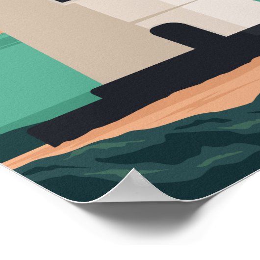 エルクネック州パークメリーランドヴィンテージ ポスター (角)