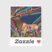 エルクビニールステッカー シール (シート)