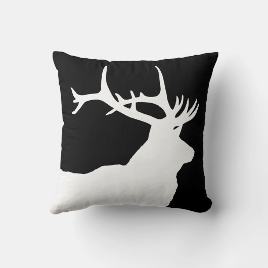 エルクヘッド クッション (裏面)