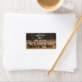 エルクヘルドアドレスのシール ラベル (インサイチュ)